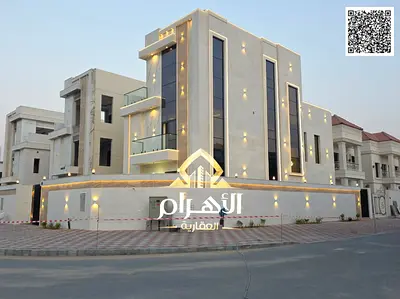 فيلا كورنر بالحليو طابقين وروف بناء4000 قدم تشطيب شخصي زاوية شامل رسوم التسجيل والتمليك قريب من حديقة الحميدية