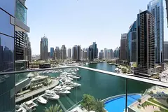 Full Marina View | High Floor 2BR | Unfurnished