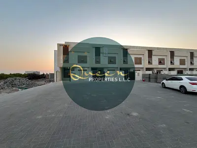 New 5BR Master Townhouse for Sale Helio Center 2 Ajman Main Road G Plus 1 Plus Roof BUA 2800 Fees AC Included Price 1.55M Cash Discount Layout