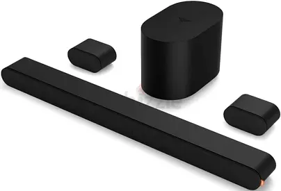 Vizio 5.1 Soundbar with Subwoofer and Rear Speakers - Good Condition