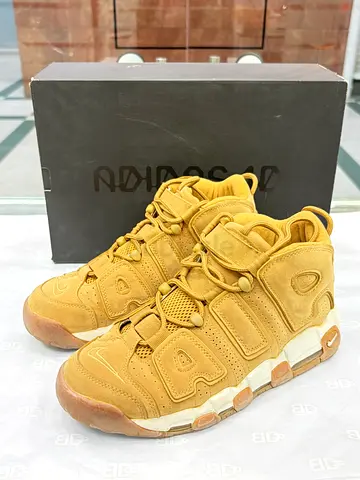Nike Air More Uptempo Wheat/Tan Sneakers - Used, Size Unknown