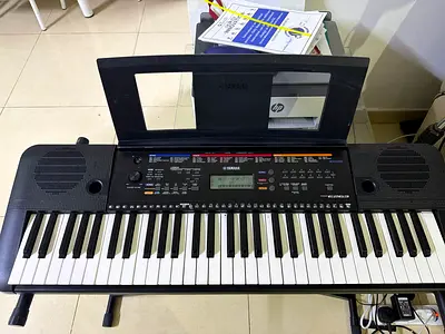 Yamaha Portable Keyboard (stand also included) - Good Working Condition
