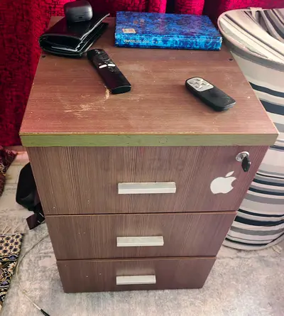 3 door cabinet