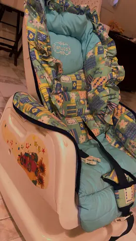 Used baby high chair with padded seat — good condition