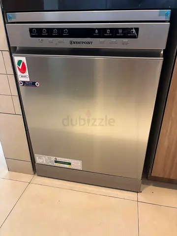 Westpoint Freestanding Dishwasher - Silver Finish