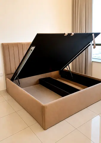 New Queen size bed hydraulic storage bed good Quality double bed family bed Queen bed strong