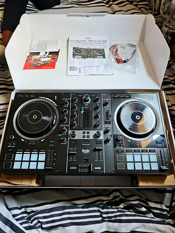 Open box Hercules Djcontrol Inpulse 500 2-Deck Usb Dj Controller