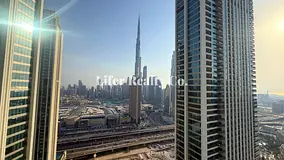 High-Floor 3BR | Burj & Skyline Views | Balcony Access