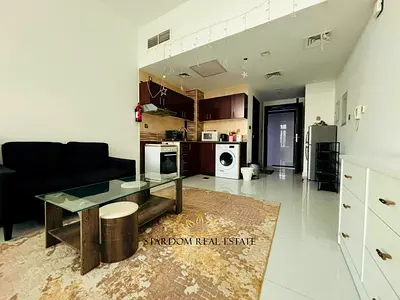 Furnished Studio | Arabian Gates | Balcony | Community View