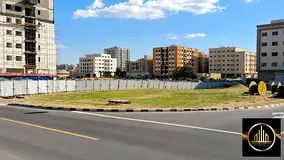 Residential and commercial plot on the corner of two streets (G+8), prime location, freehold