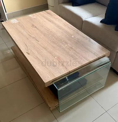 Center table with wheels