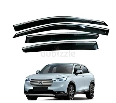 Side Window Deflectors Compatible for Honda HRV 2022-2024 Car Window Visor Shelter Rain Sun Eyebrow