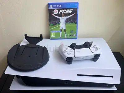 PS5 FAT DISK VERSION + 1 CONTROLLER +1 GAME FC25