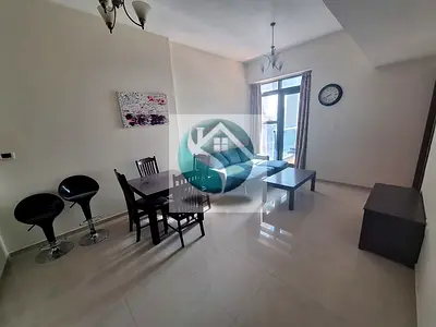Furnished 1BR Apartment | Elite Sports Residence 9 | Balcony & City Views