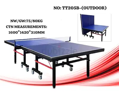 Outdoor Table Tennis Ping Pong Table