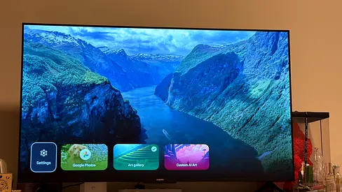 Smart TV , 55 inch 6 months old