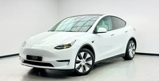 2023 Tesla Model Y Long Range, Tesla Warranty+Full Service History, Excellent Condition, GCC Specs.
