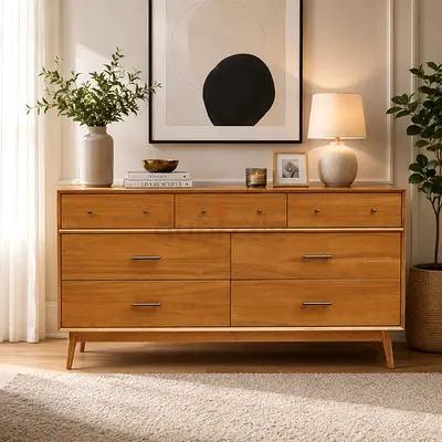 West Elm Mid-Century 7-Drawer Dresser, Acorn