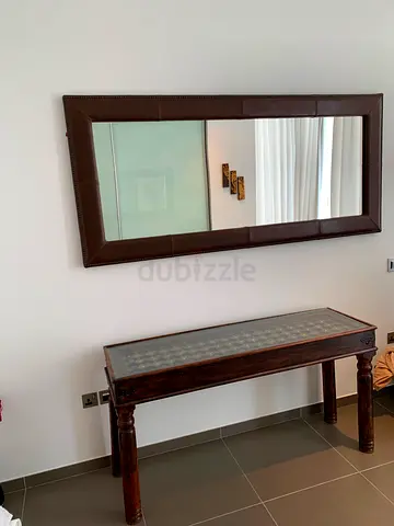 As Perfect Condition consol table with mirror for sale the One brand
