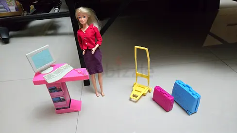 Kari Michell Flight Attendant playset