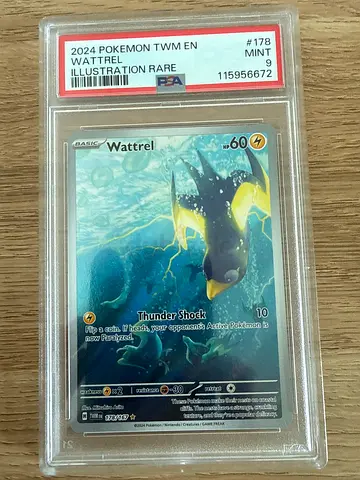 Wattrel PSA 9 Pokemon cards graded