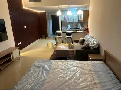 Bright Studio | Uniestate Prime Tower | Balcony | Road View