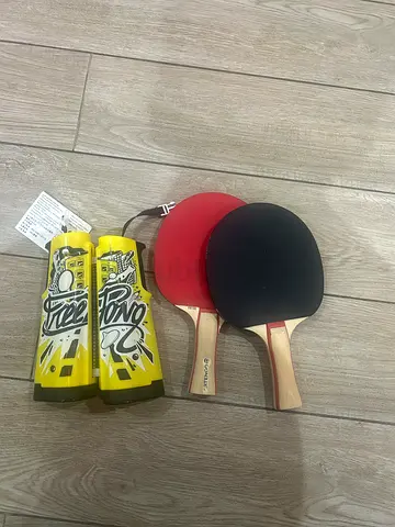 Decathlon Artengo Portable Table Tennis Set (Rollnet + 2 Bats + 3 balls)