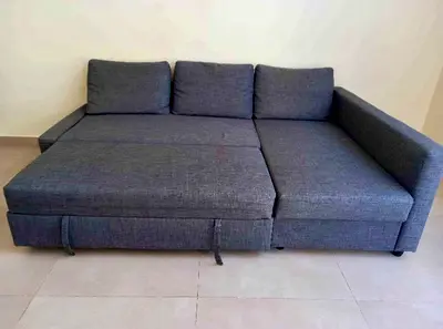 Ikea L shape sofa com bed you can fix it lift or right any side