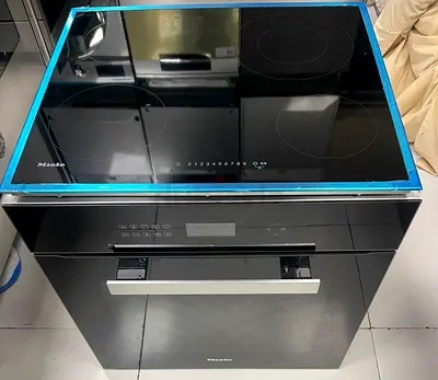 Miele latest model built-in electric oven and induction hob 60cm