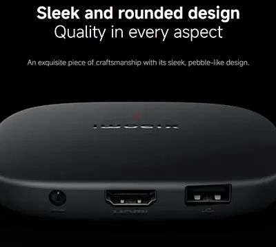 Xiaomi Mi TV Box Android TV - TV Box S (3rd Gen) 4K UHD