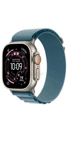 Apple Watch Ultra 3- 49mm Titanium with Blue Sport Loop (new)