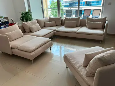 Excellent condition Ikea soderhim u shape sofa