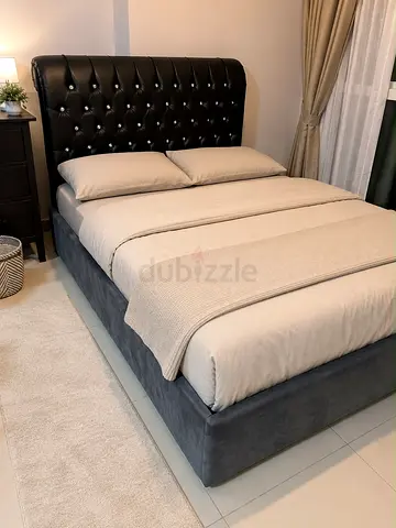Comfortable queen size bed frame and Mattress for Sale