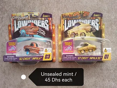 Cartuned Lowriders (Tooned 1:64 Hot Wheels diecast scale)