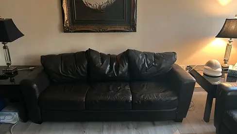 Lethar sofa 5 parsn