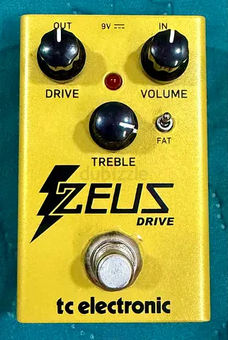 TC Electronic Zeus Drive Overdrive Guitar Pedal - Used