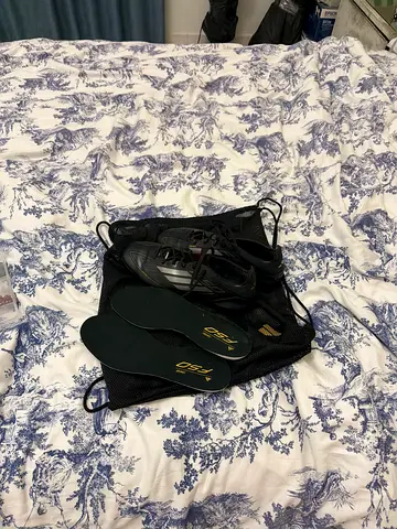 Adidas f50 black and gold