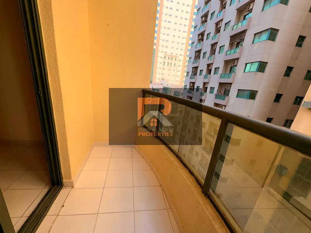 No commission 01 BHK Available In AlNahda with Gym And Kids play area with balcony. Family Atmosphe