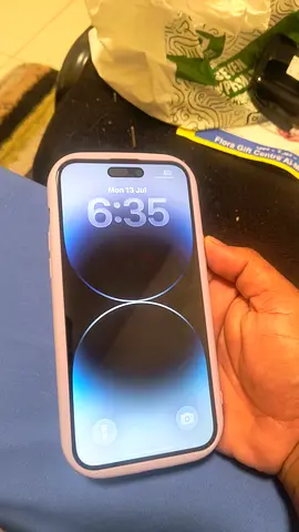 iPhone 14 pro max in good working condition with silicone case