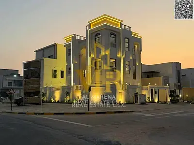 فيلا فاخرة كورنر للبيع في الزاهية مع مسبح خاص وتصميم عصري راقٍ بسعر شامل الرسوم