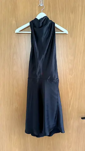 Zara dress - short backless satin