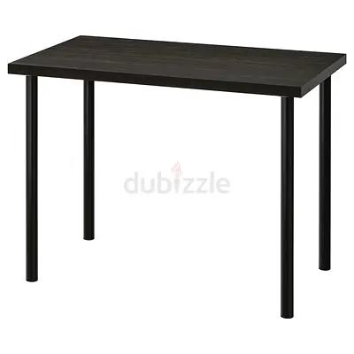 IKEA Desk, black-brown, 120x60 cm