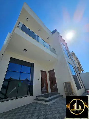 Villa for sale in Al Zahiyah – Ajman | 5 master bedrooms | Roof | Modern design and spacious areas