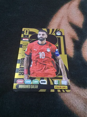 Salah football card