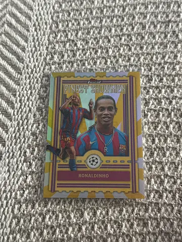 Topps Chrome Finest - Ronaldinho Finest Showmen Barcelona