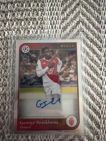 Topps Merlin - George Ilenikhena Autographed Rookie Card - Auto