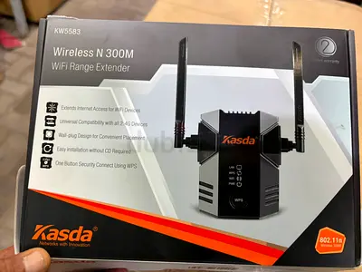 Kasda KW5583 Wireless N 300M WiFi Range Extender - New in Box