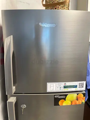 Silver single-door refrigerator in good working condition