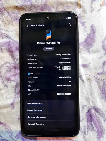 Samsung Xcover 6 pro