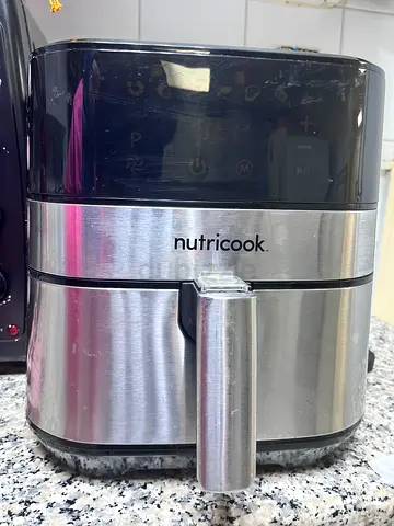 Nutricook Digital Air Fryer - Compact Stainless Steel (Used)